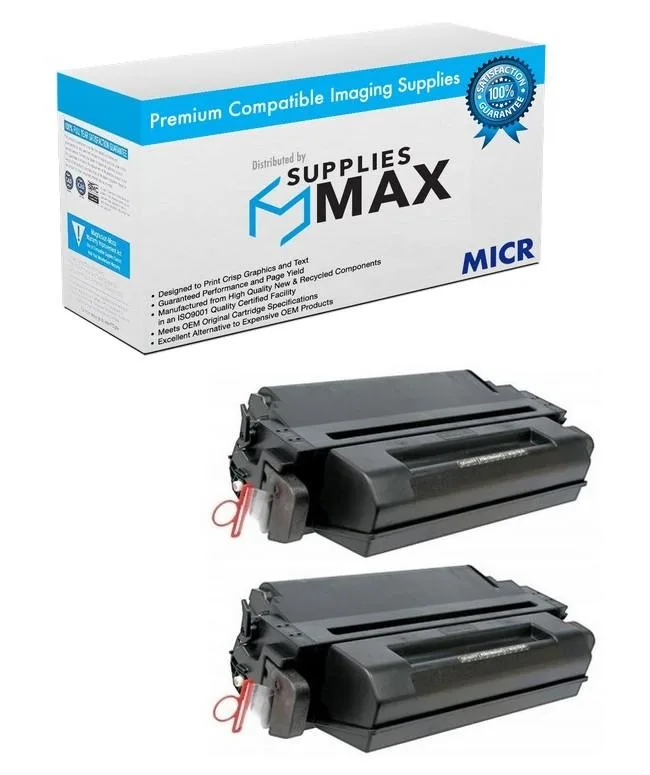 SuppliesMax SuppliesMax Lexmark 140109T-MICR MICR toner cartridge 2-pack 15000 pages — product photo