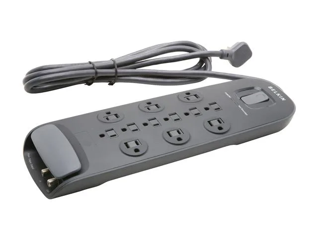 Belkin Belkin BV112230-08-BLK 12-Outlet 8 ft 3996J Surge Protector — product photo