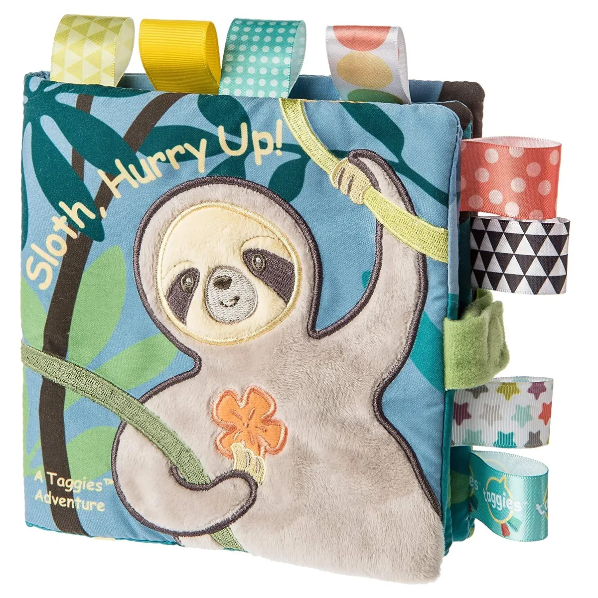 Mary Meyer Stuffed Toys Mary Meyer Stuffed Toys Taggies Soft Cloth Book Molasses Sloth — product photo