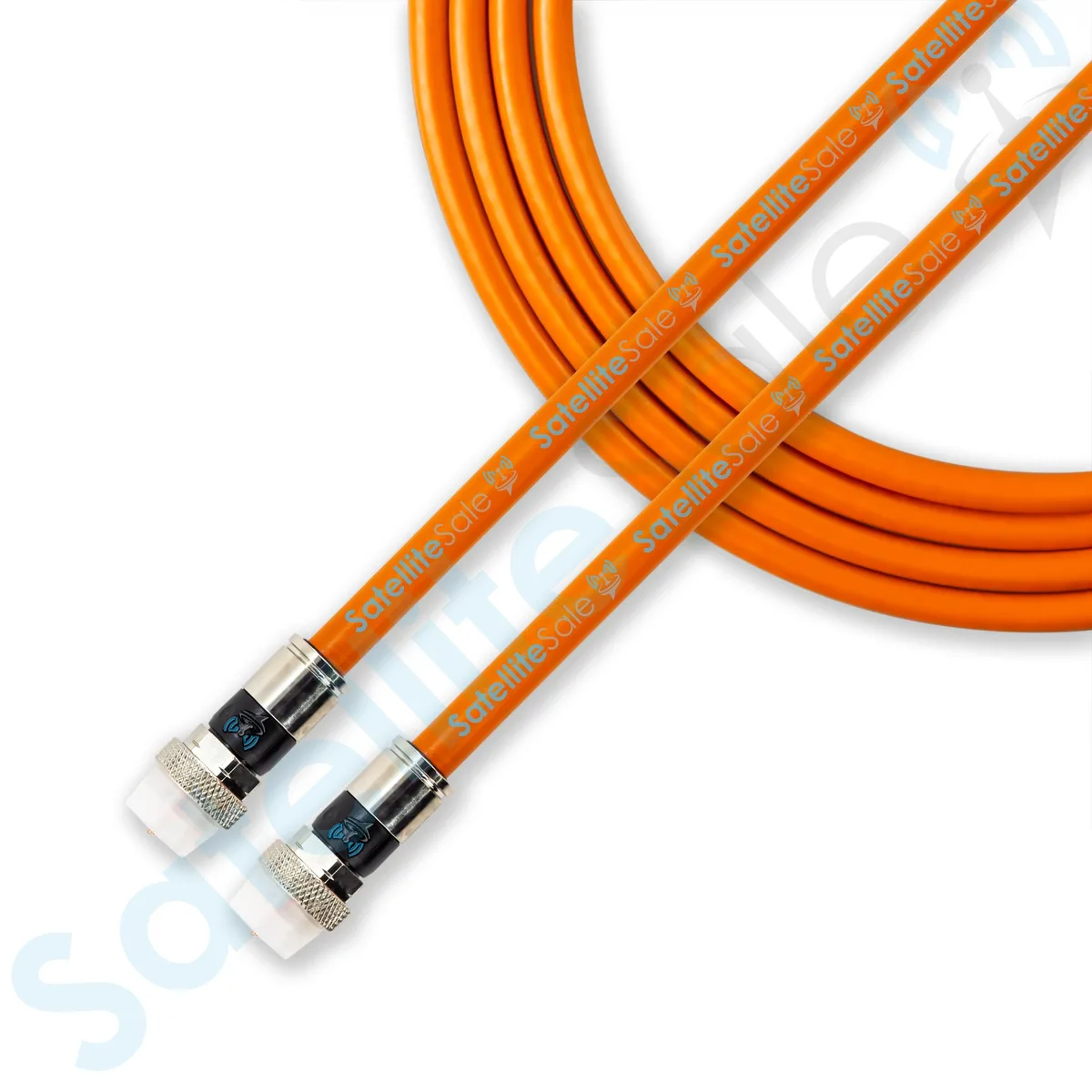 SatelliteSale SatelliteSale SSBUR10FT RG6 Direct Burial Coaxial RF Cable Orange 10 ft — product photo