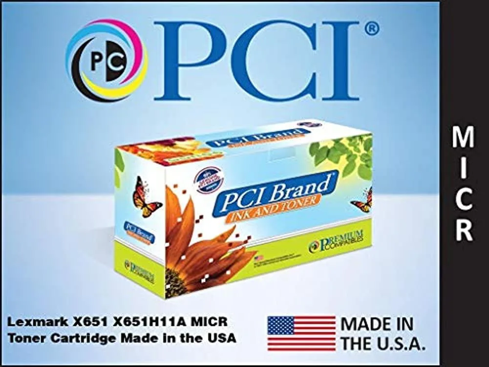 PCI PCI X651H11AM-PCI MICR Toner Cartridge 25000 Pages — product photo