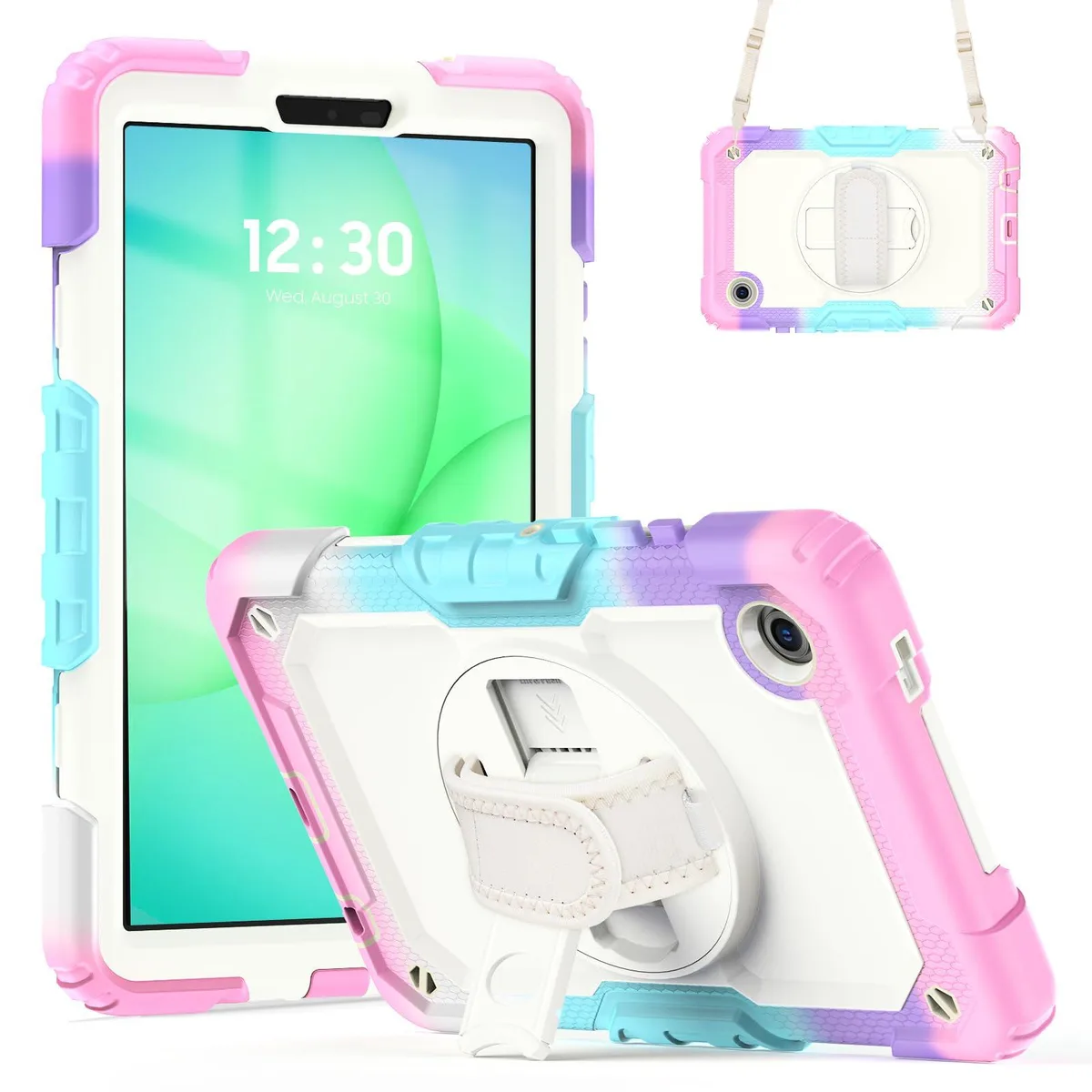 Timoom Timoom Heavy Duty Shockproof Case for Samsung Galaxy Tab A11 8.7" 2025 / Tab A9 8.7" 2023, Camouflage Pink — product photo