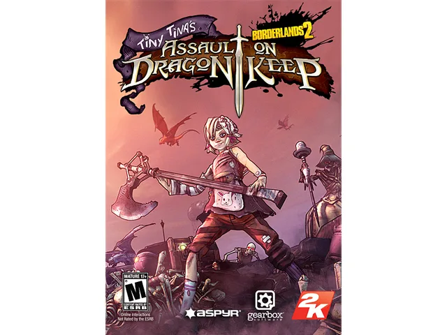 2K GAMES 2K GAMES ASPYR051 Borderlands 2 Tiny Tina's Assault Dragon Keep Mac downloadable game — product photo