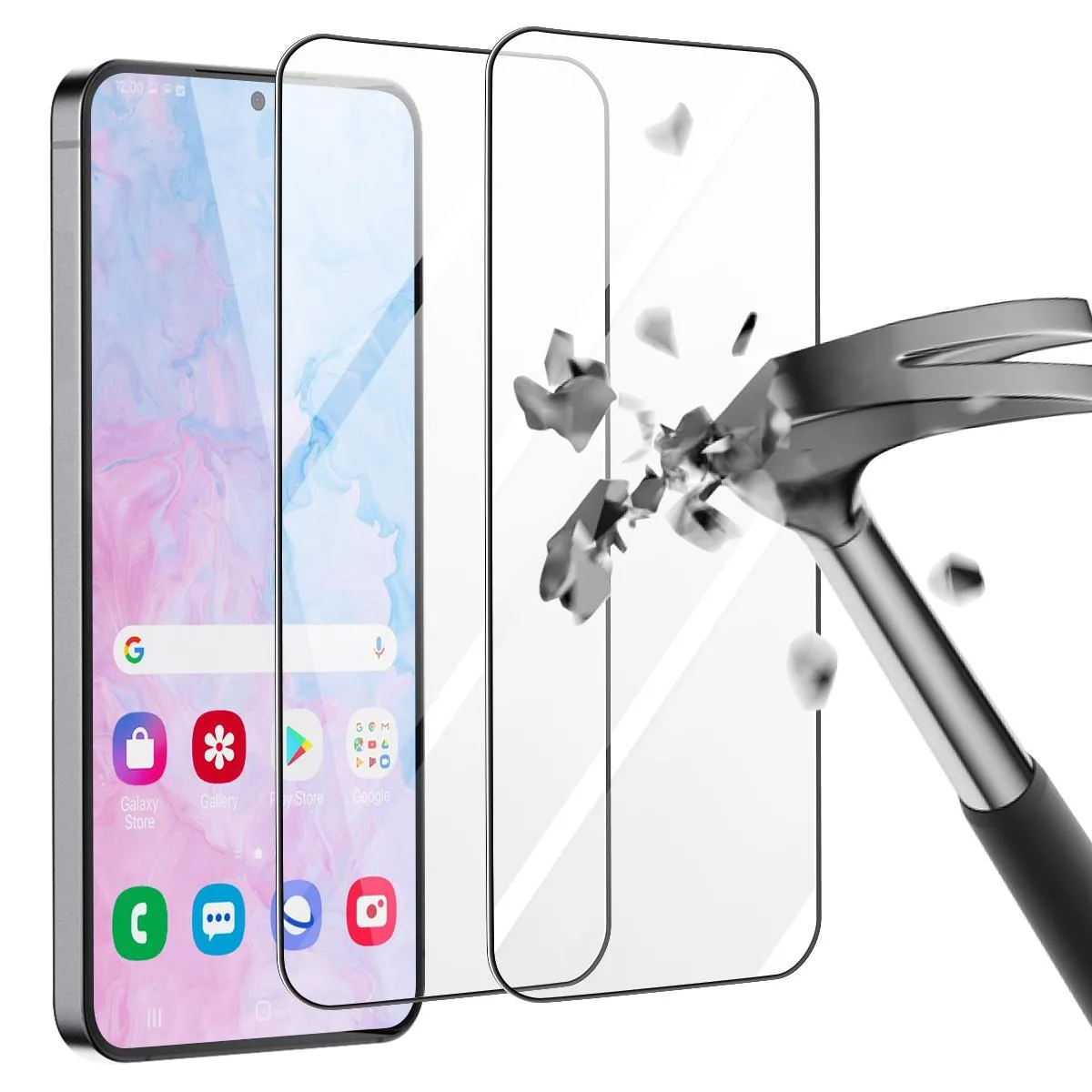 SZYG SZYG 2-Pack Tempered Glass Screen Protector for Samsung Galaxy S25 Ultra — product photo