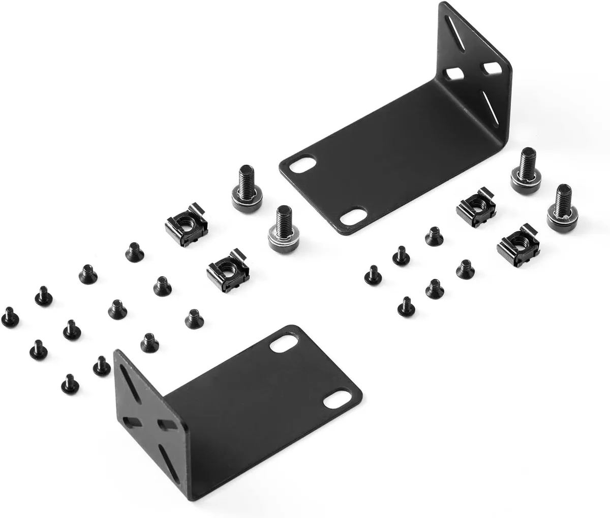 TAURKENAM TAURKENAM 12.6 inch Switch Rack Mount Kit 14-30mm to 19 inch — product photo