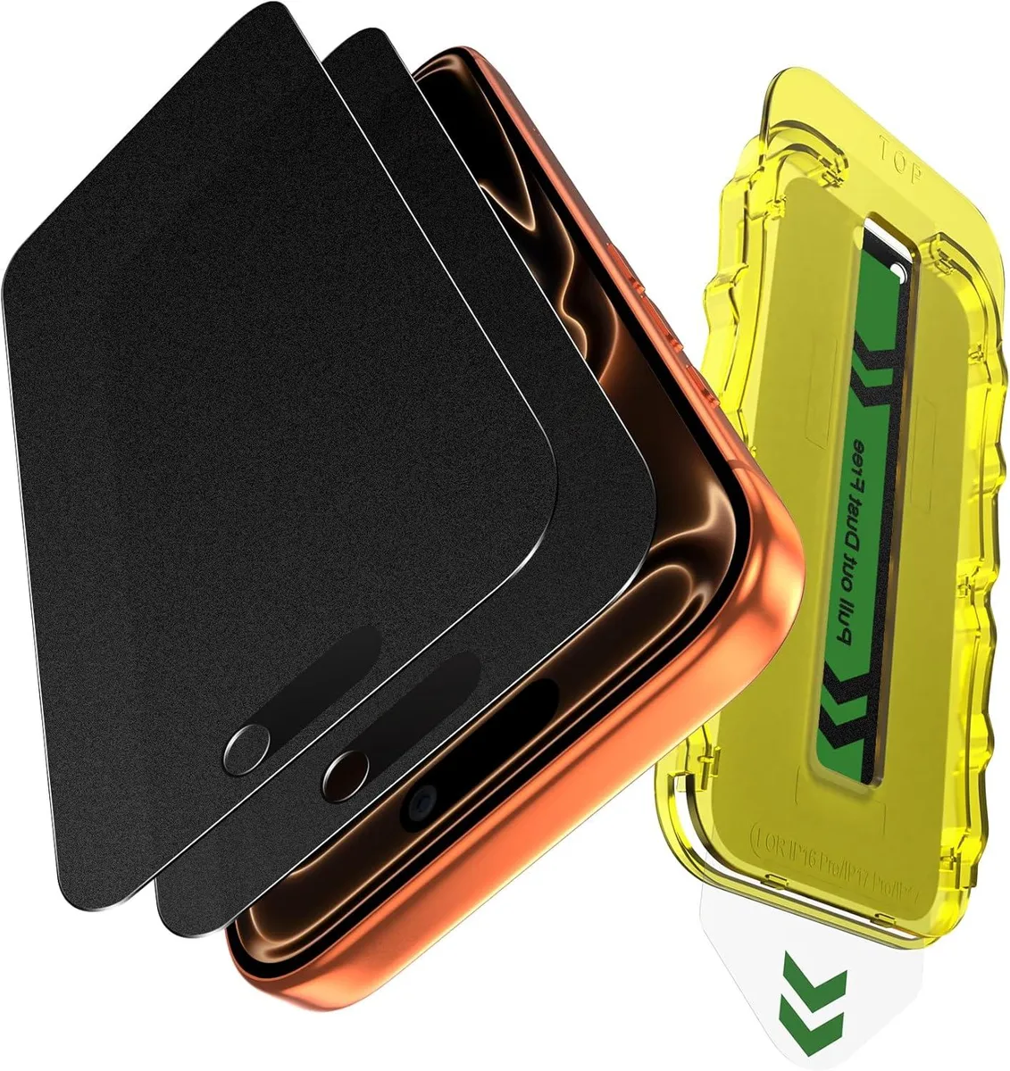 NuoTo NuoTo Ultra-Shield 26° Privacy Screen Protector iPhone 17 Pro Max 2-Pack — product photo