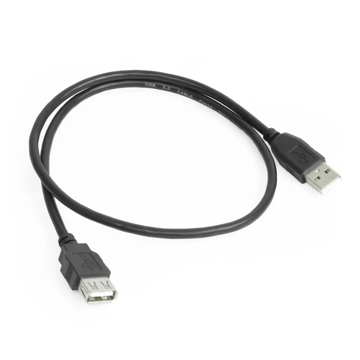 No Sew No Sew USB 2.0 Type-A Extension Cable Black 16.5 ft — product photo