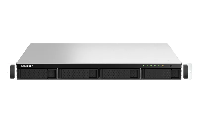 Qnap Qnap TS-464U-RP-8G-US rackmount NAS 4-bay N5095 8GB DDR4 2.5GbE redundant PSU — product photo