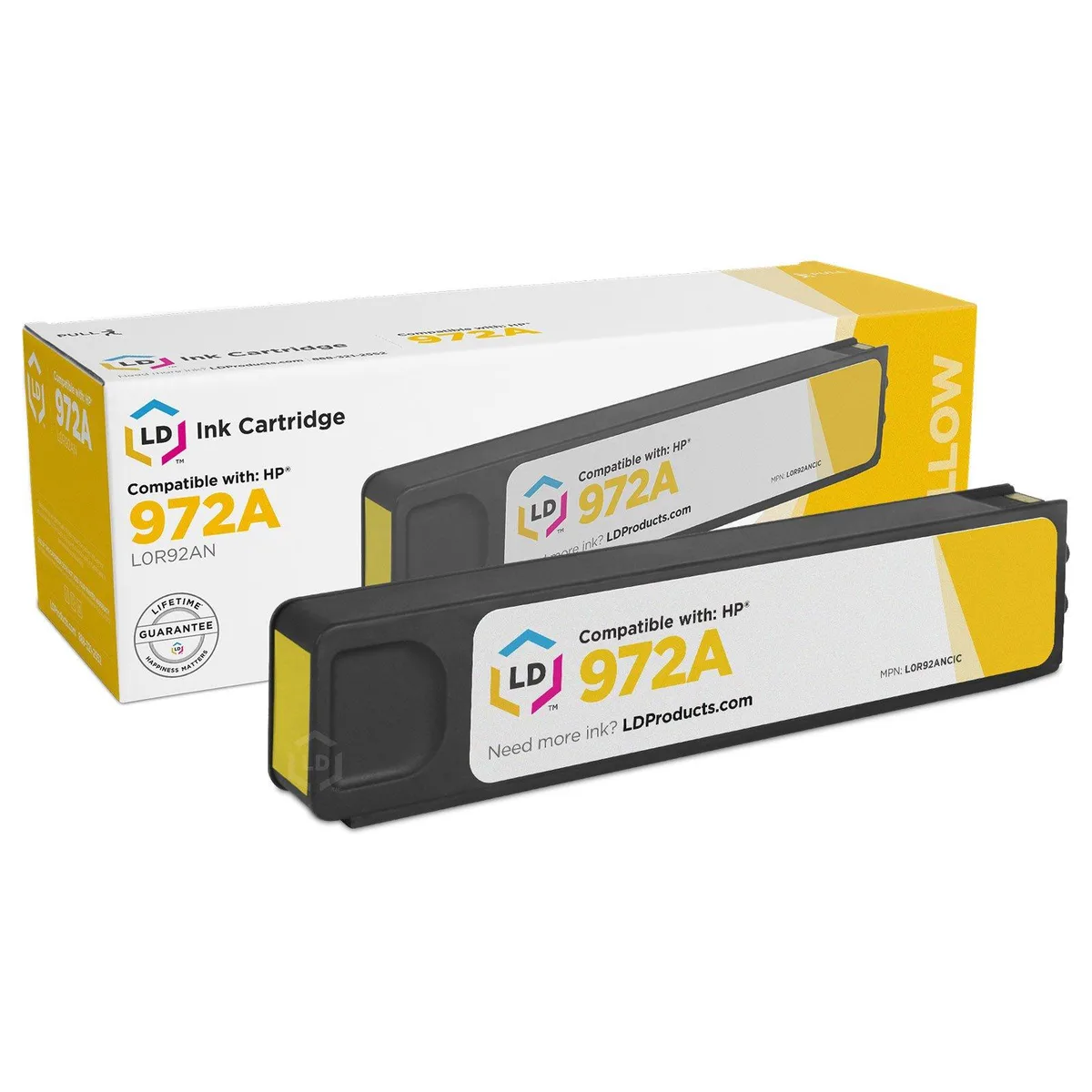 LD Products LD Products 972A Yellow Ink Cartridge L0R92AN 3000 Pages — product photo