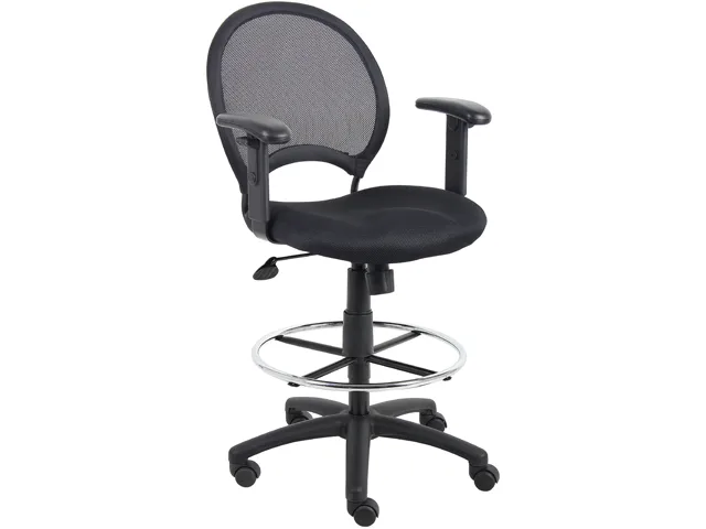 BOSS Office Products BOSS Office Products B16216 Mesh Drafting Stool office furniture — product photo