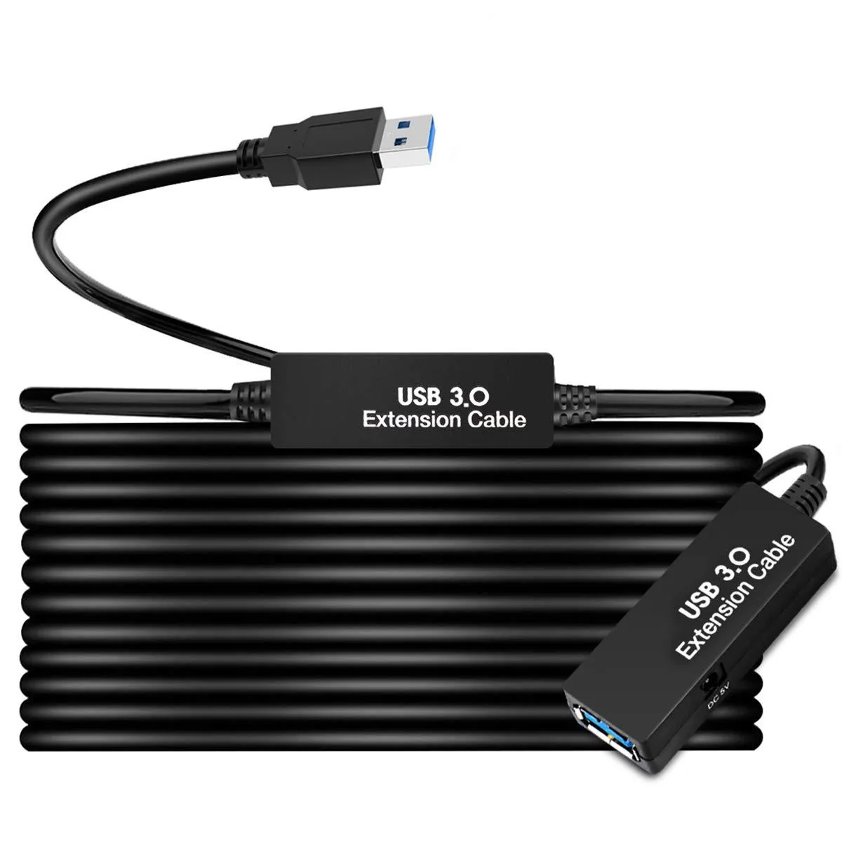 Vszerda Vszerda 50FT USB 3.0 Active Extension Cable Male-to-Female 2 Boosters — product photo