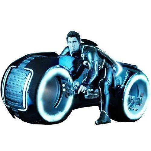 Hot Toys Hot Toys MMS142 Tron Legacy Sam Flynn with Light Cycle 1/6 action figure — product photo