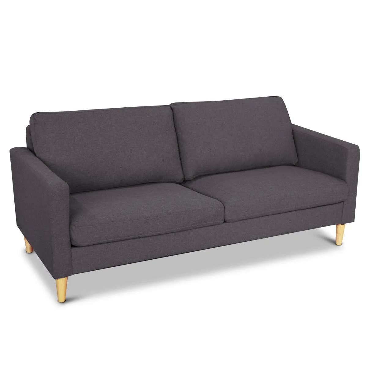 Costway Costway Modern Fabric 2-Seater Sofa 73.5"×34"×32.5 — product photo