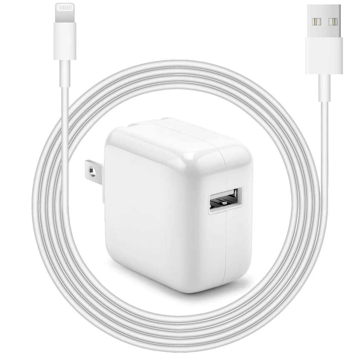  Novobit GS-0524 12W USB charger white 5.2V 2.4A — product photo