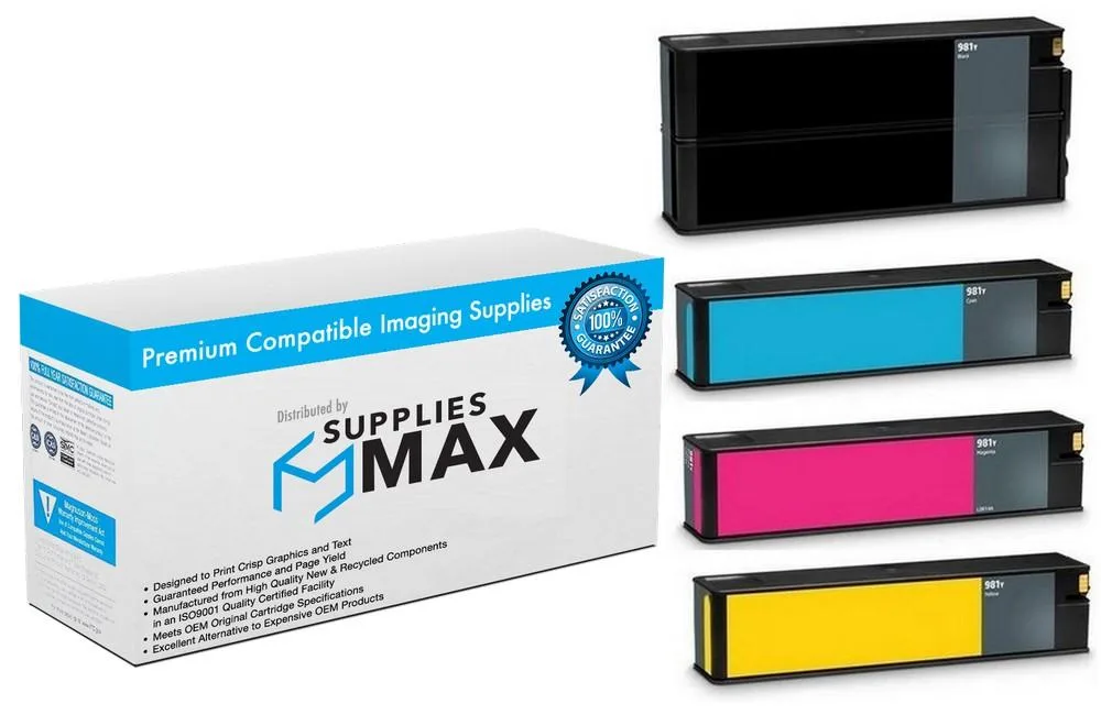 SuppliesMax SuppliesMax Extra High Yield Inkjet Combo Pack HP L0R1YMP 20000 pages — product photo