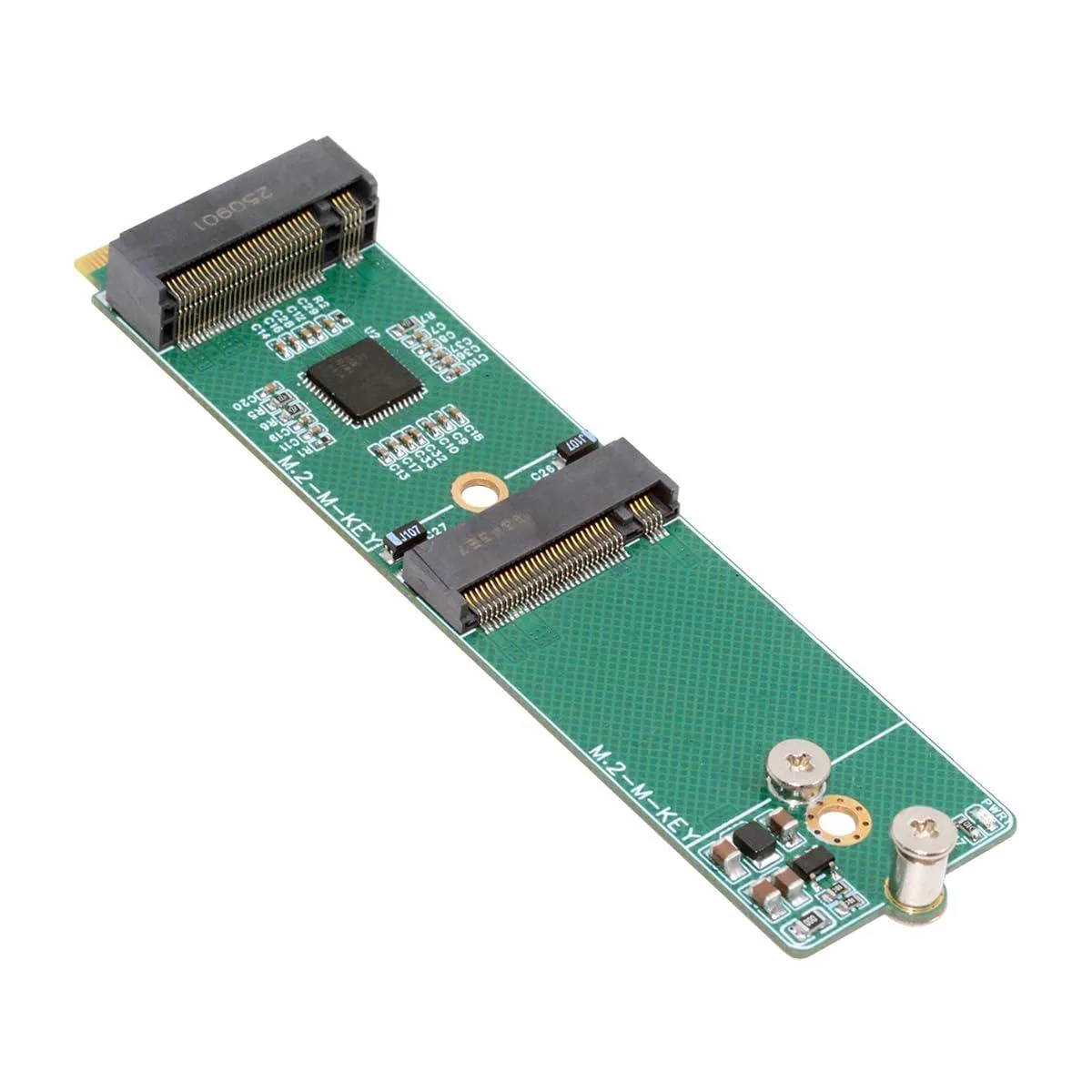 LORDWORLD LORDWORLD M-Key to Dual M.2 NVME Riser Card ASM1182e 2230 — product photo