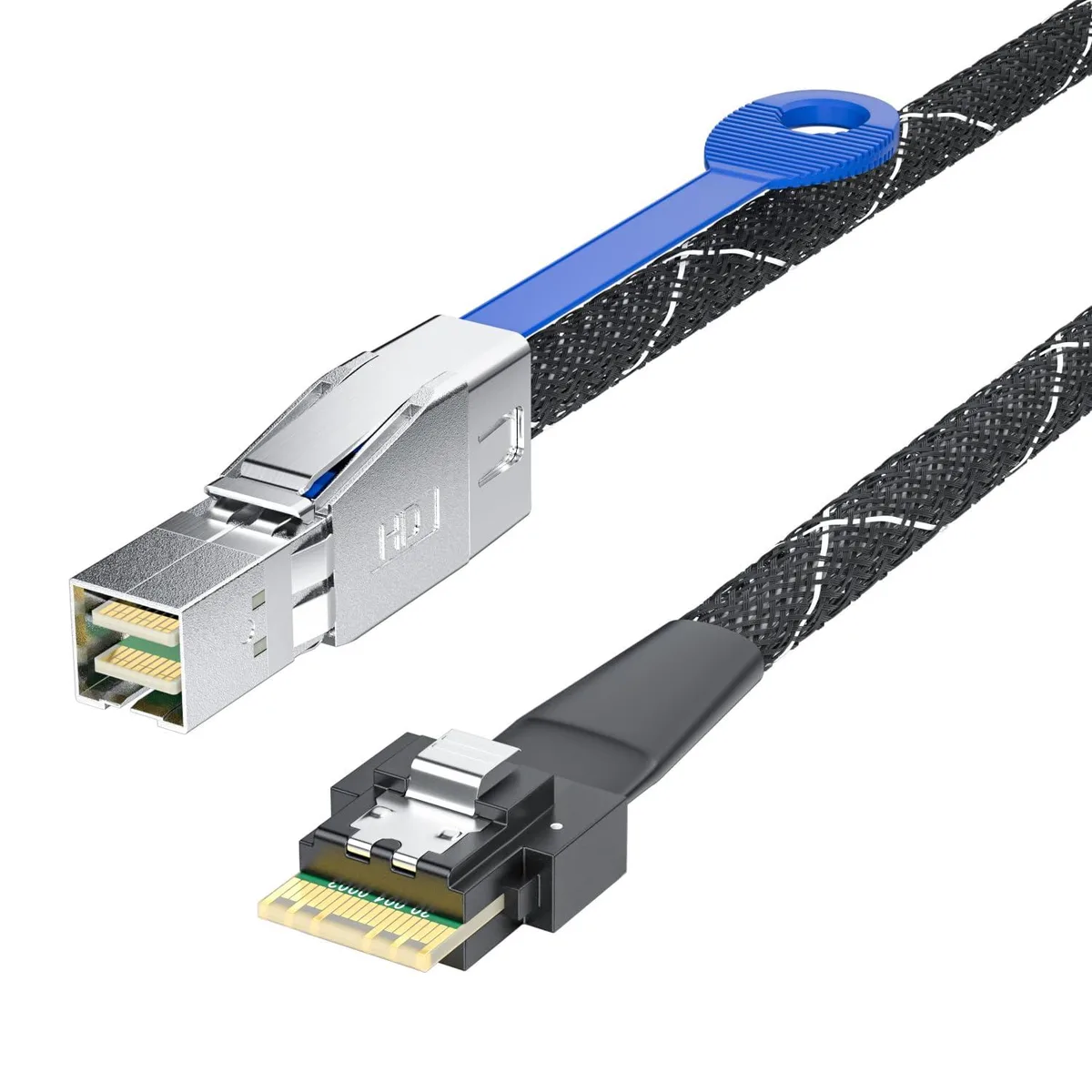 Vszerda Vszerda SFF-8644 to SlimSAS 4i cable 0.5m 12Gbps SAS 3.0 — product photo