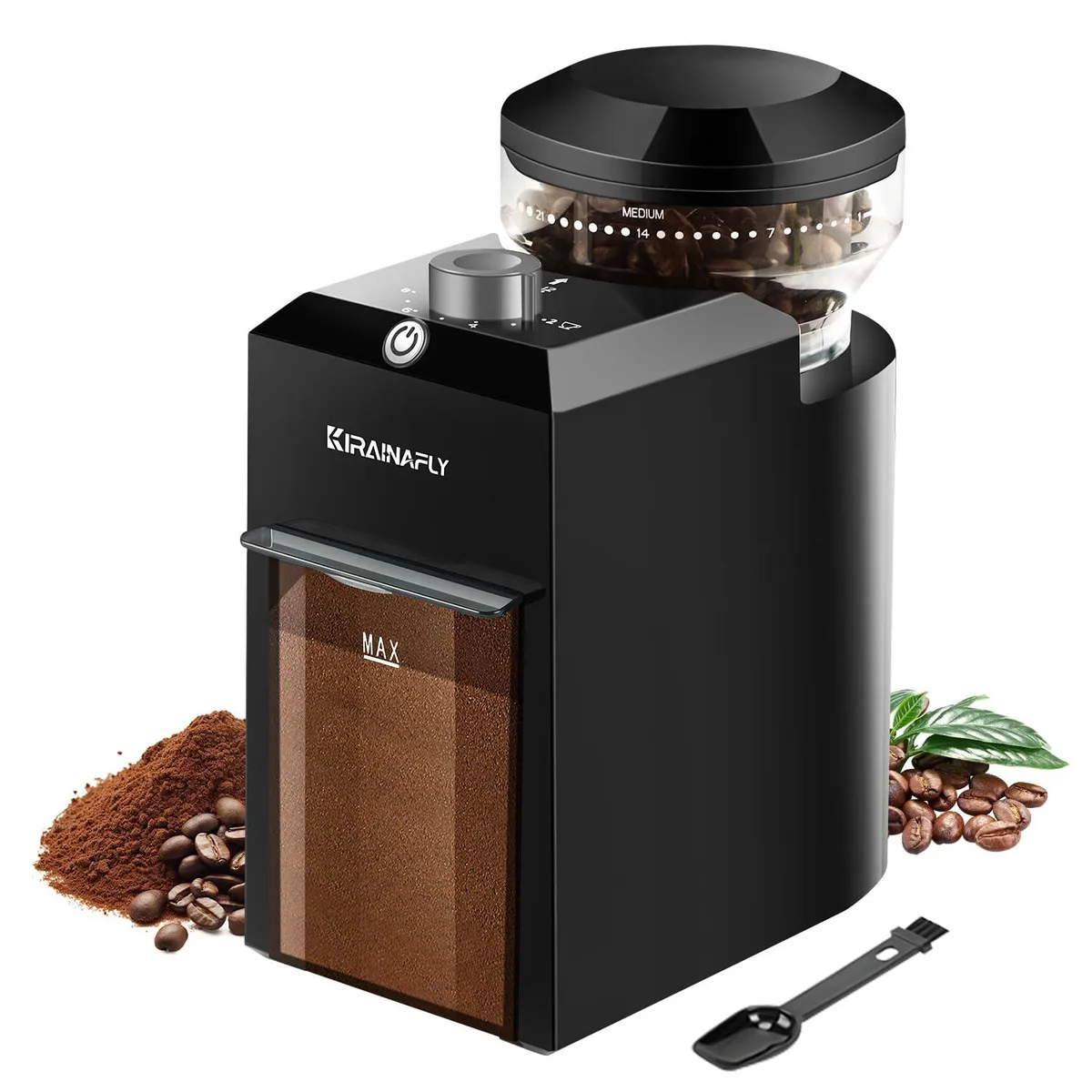  Breville Blade Coffee Grinder 200W 11 Cup Silver — product photo