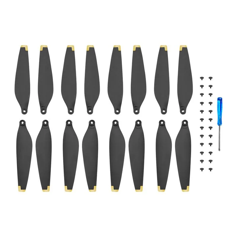 wtohoby wtohoby Mini 3 Pro Propeller Gold 16pcs drone accessory — product photo