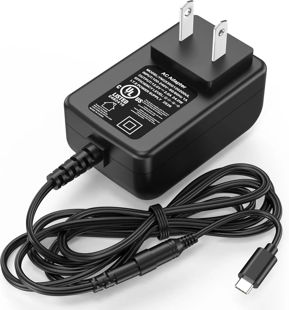 BASEUS BASEUS 12V 2A USB-C AC Adapter WA-24Q12FU — product photo