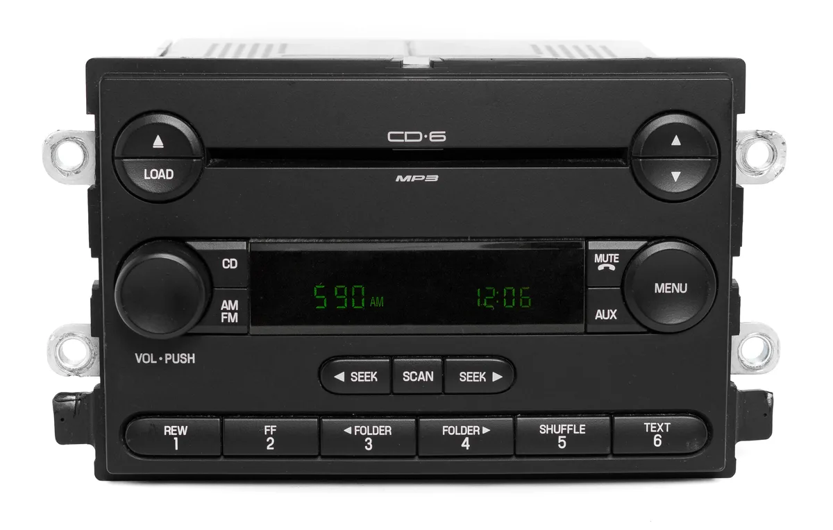 1 Factory Radio 1 Factory Radio 6G1T-18C815-AC AM/FM 6 CD receiver — product photo