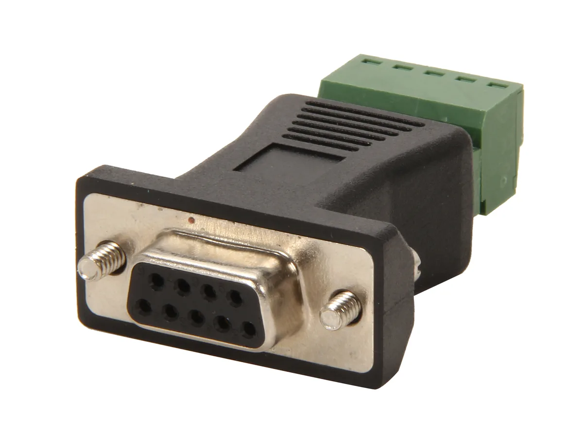 STARTECH STARTECH DB92422 RS422 RS485 DB9 to 5 pin terminal block data converter — product photo
