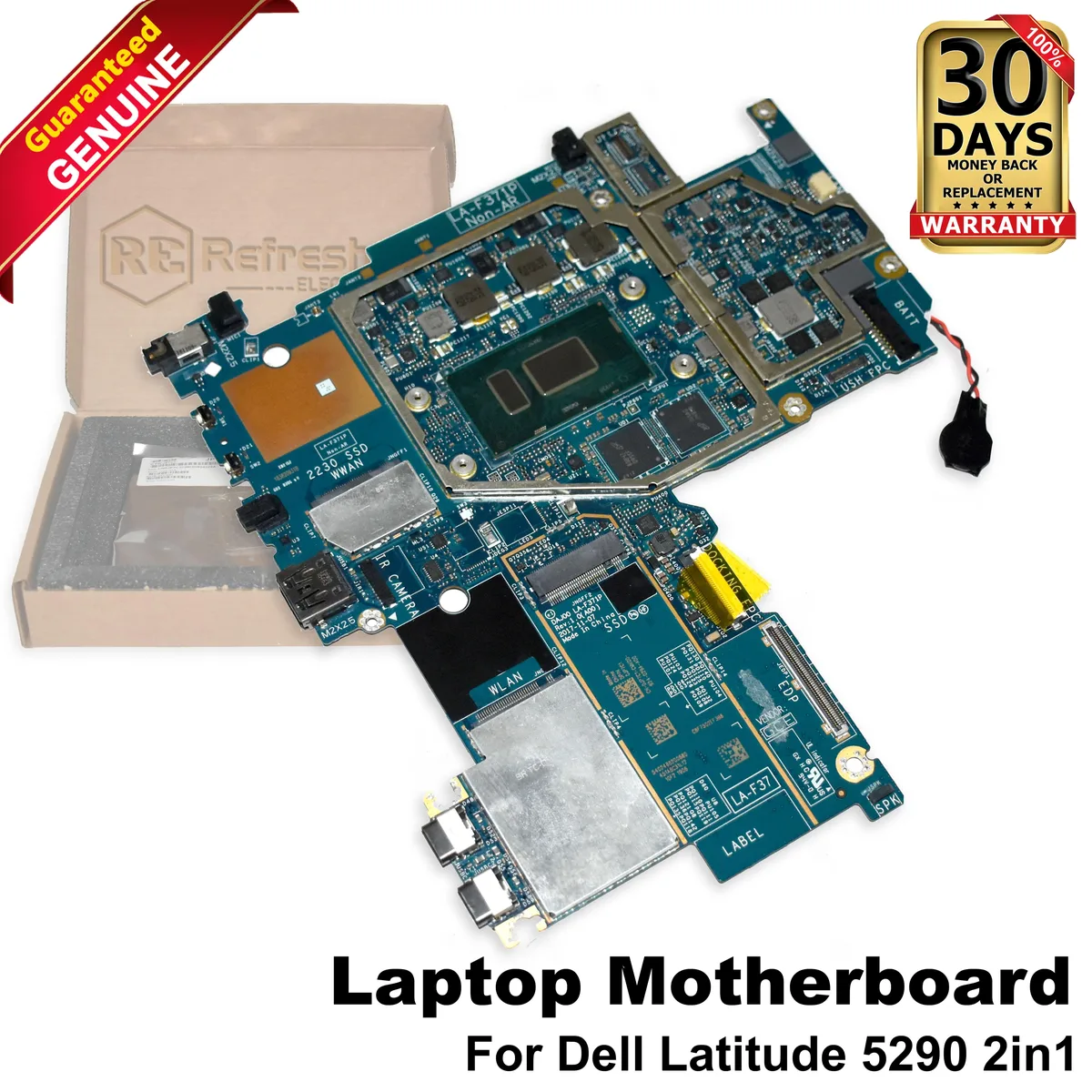 DELL DELL Latitude 5290 2-in-1 Motherboard i5-8350U 1.7GHz JP7C1 — product photo