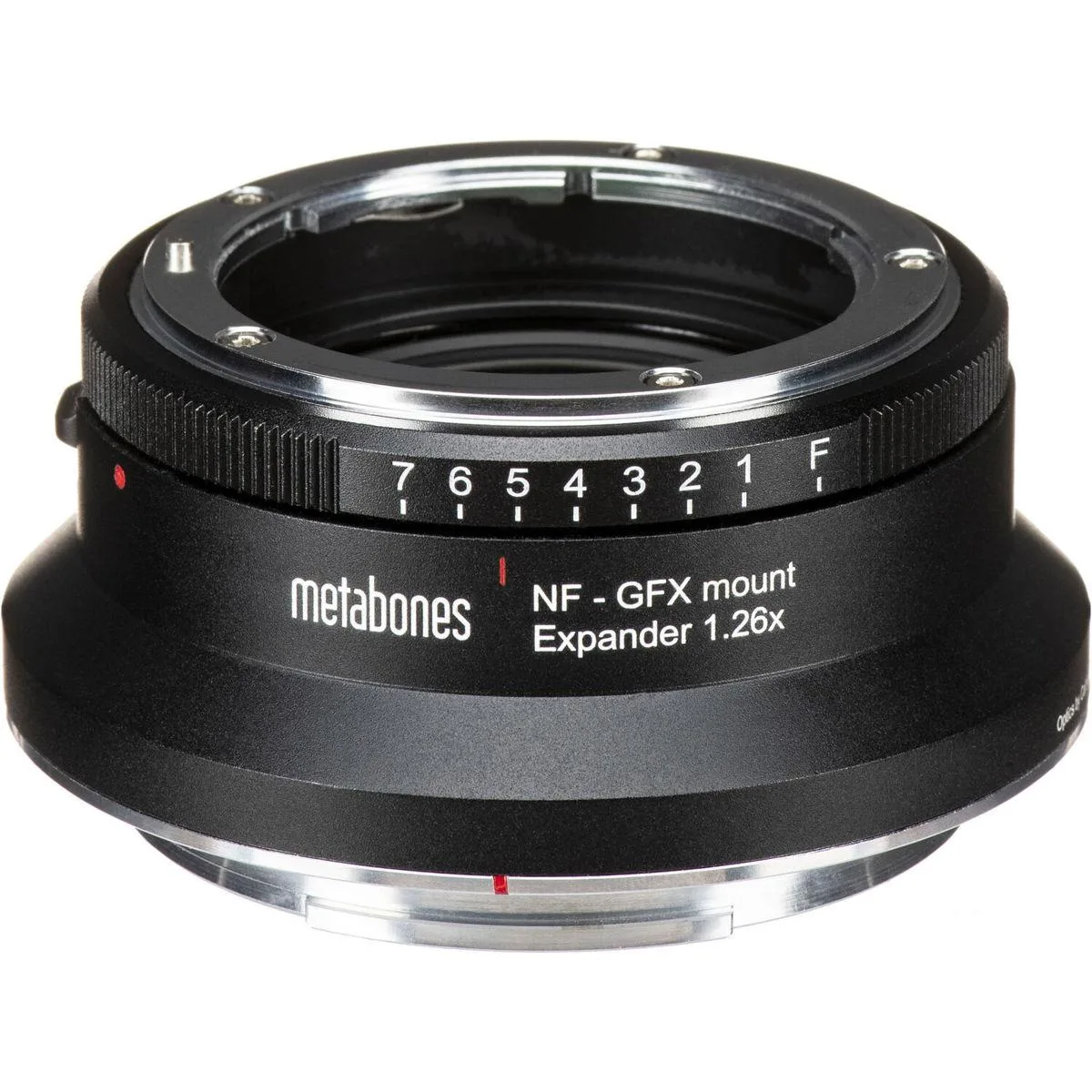 Metabones Metabones Nikon G to Fuji GFX 1.26x Expander camera accessory — product photo