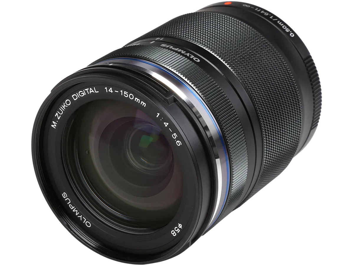 Olympus America Inc. Olympus America Inc. V316020BU000 M.Zuiko ED 14-150mm f/4-5.6 II camera lens — product photo