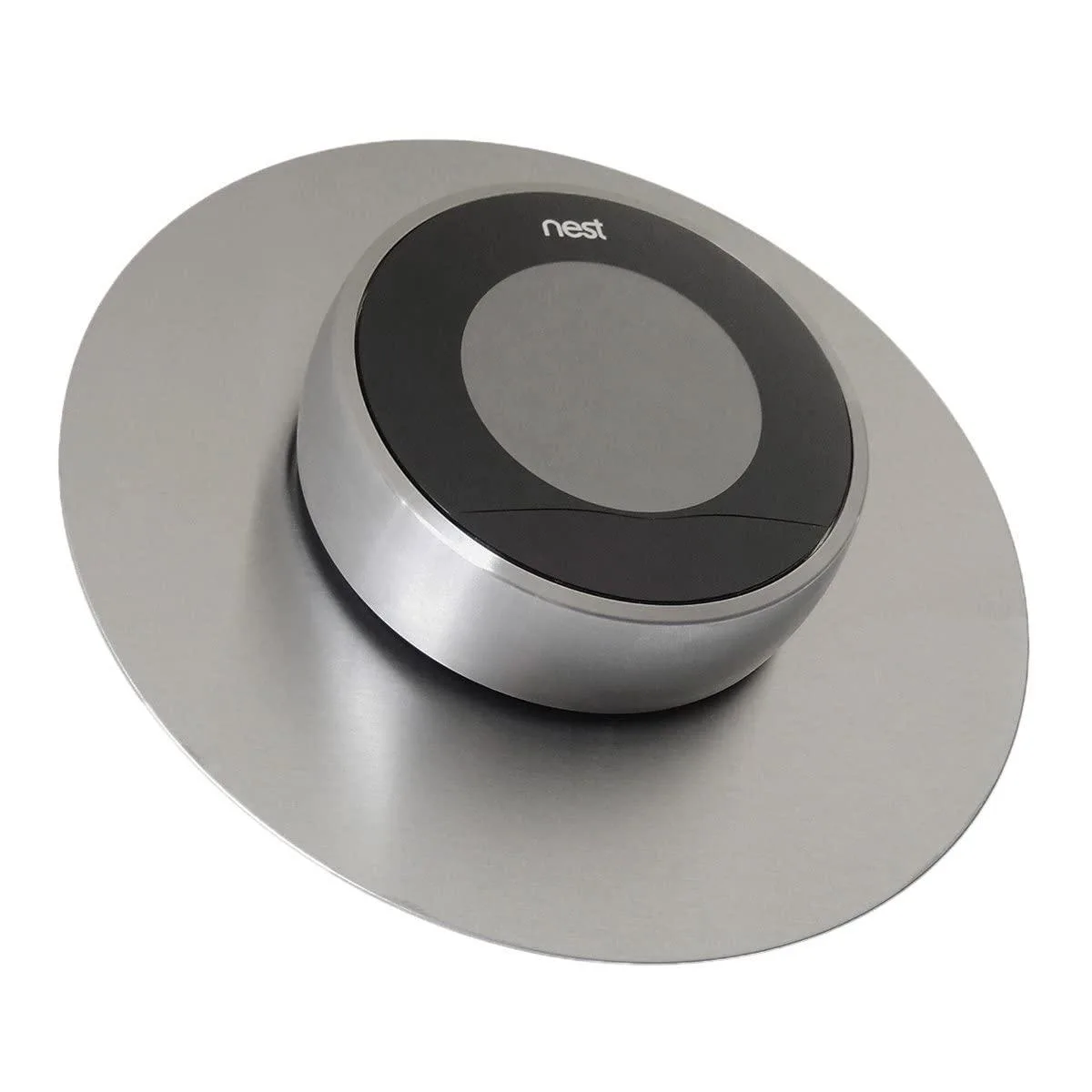 Humble Abode Creations Nest Thermostat 6" Stainless Steel Wall Plate Cover — product photo
