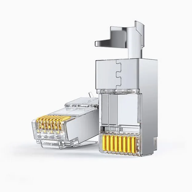 Enfain Enfain NW193 RJ45 Cat7 connectors 10 pack 50U gold 1.30mm aperture — product photo