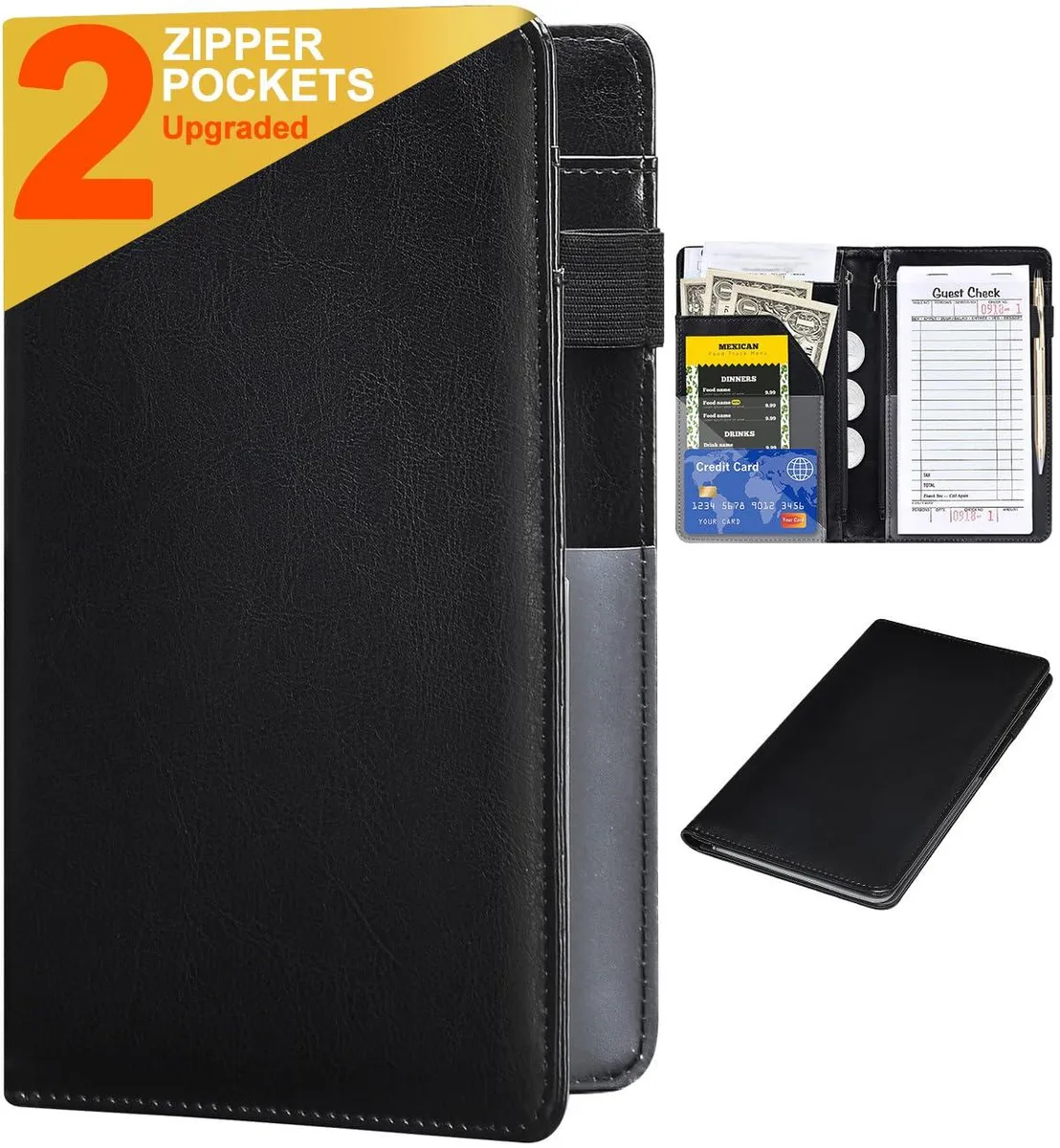  Viator Gear Server Wallet Small Black 8.07x4.92in — product photo