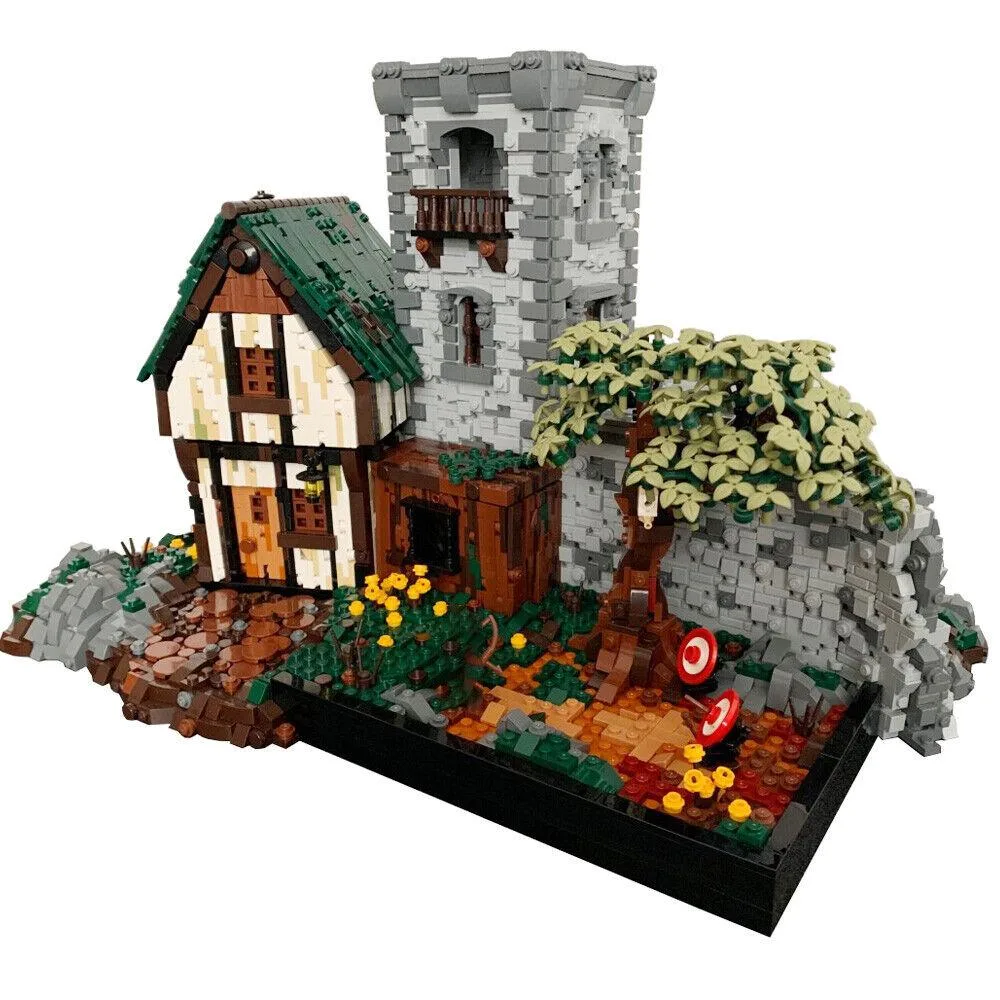 ZITIANYOUBUILD ZITIANYOUBUILD MOC-80571 Old House Soldiers Training Grounds 5470 Parts — product photo