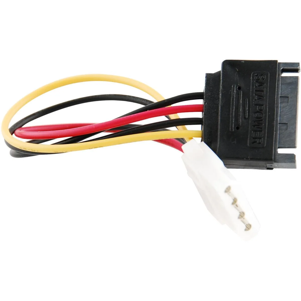 JacobsParts Inc. JacobsParts Inc. STA-MLX03 15-Pin SATA to 4-Pin Molex Adapter Cable 6 Inches — product photo