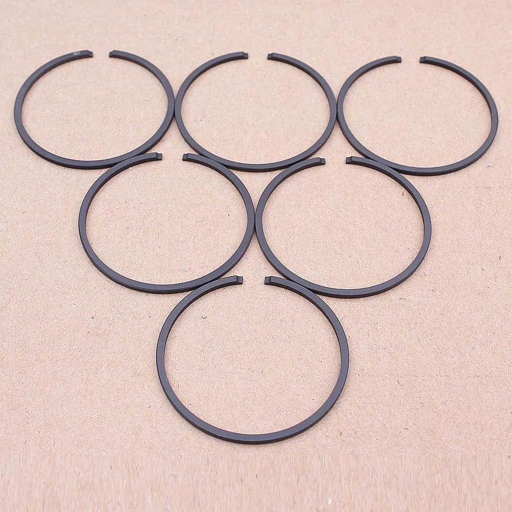LAHDEK LAHDEK 6PCS 50mm x 1.5mm Piston Ring for Husqvarna 61 266 268 272 365 372 371 362 Jonsered 2063 625 670 2071 — product photo