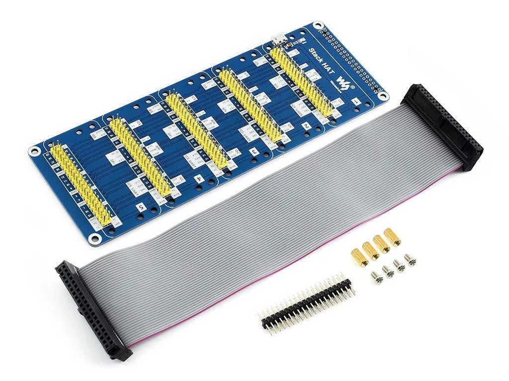 LORDWORLD LORDWORLD Raspberry Pi Stack HAT Expansion Shield 5x 2x20 Connectors — product photo