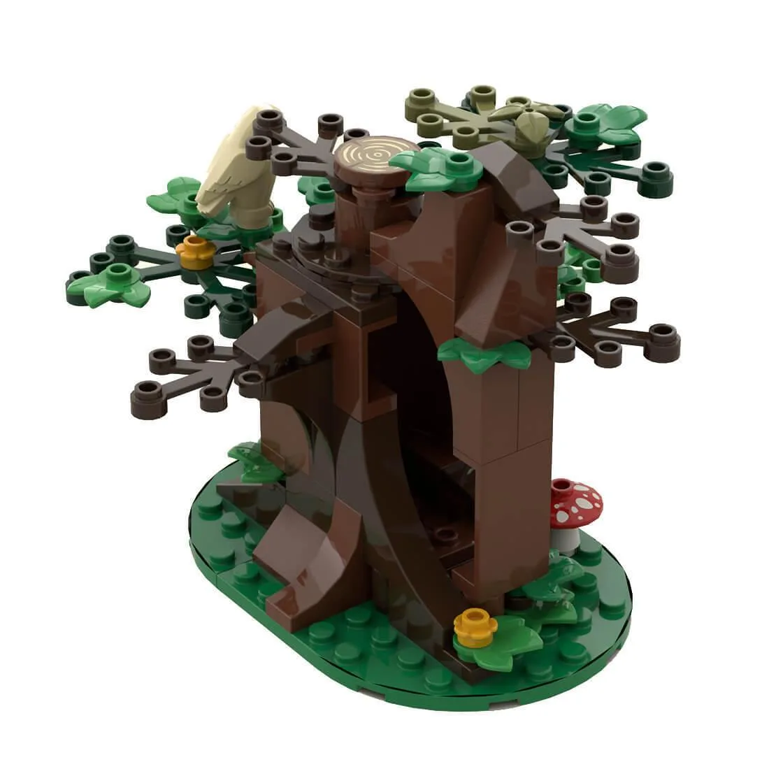 ZITIANYOUBUILD ZITIANYOUBUILD MOC-86672 Medieval Ghost in the Tree 90 Parts — product photo
