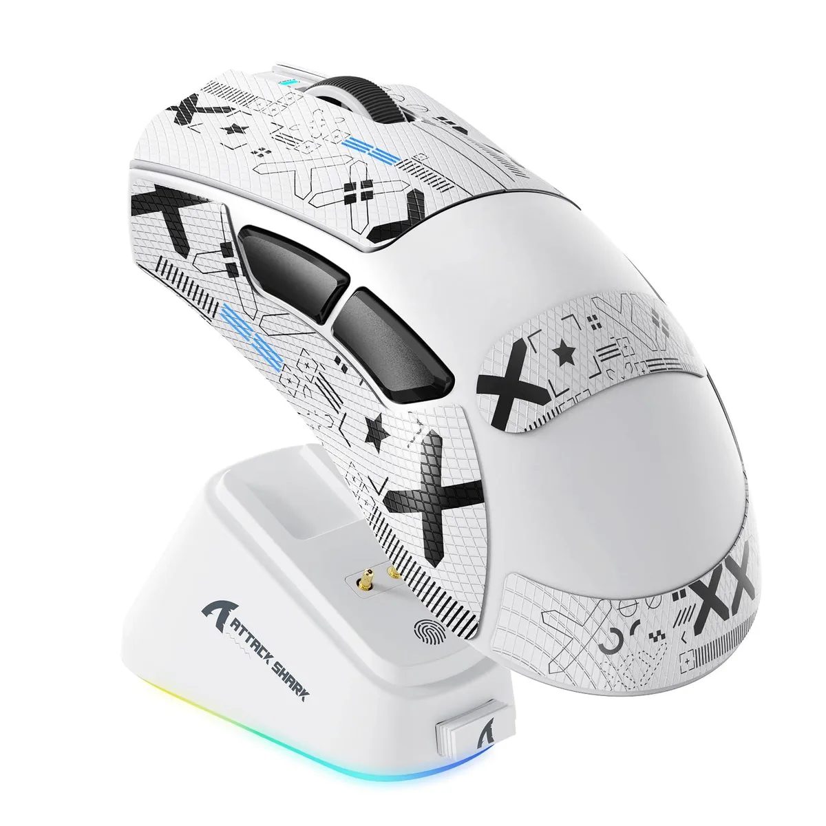  ATTACK SHARK V3PRO Gaming Mouse 25K DPI 1K Polling 62g PixArt 3311 — product photo