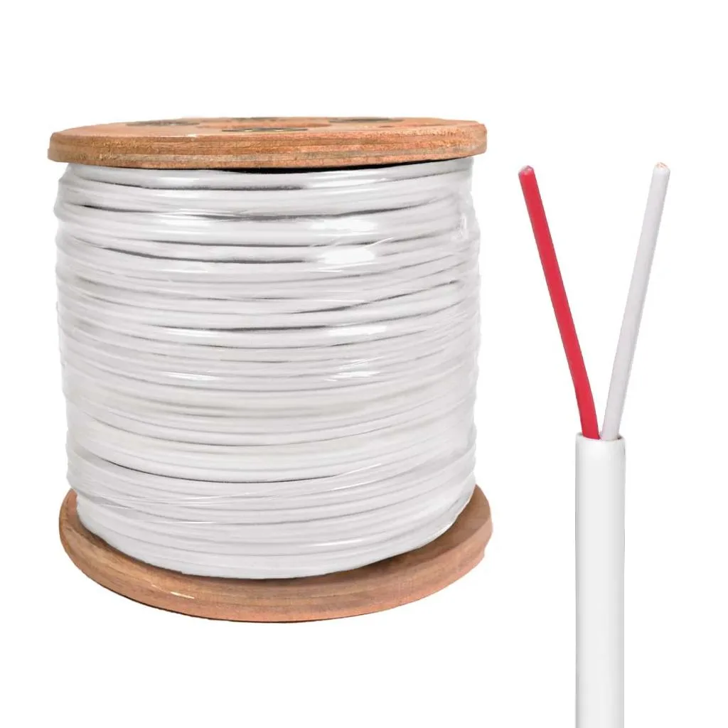 Logico Logico 20/2 Thermostat Wire 18 AWG 2 Conductor 500ft White — product photo