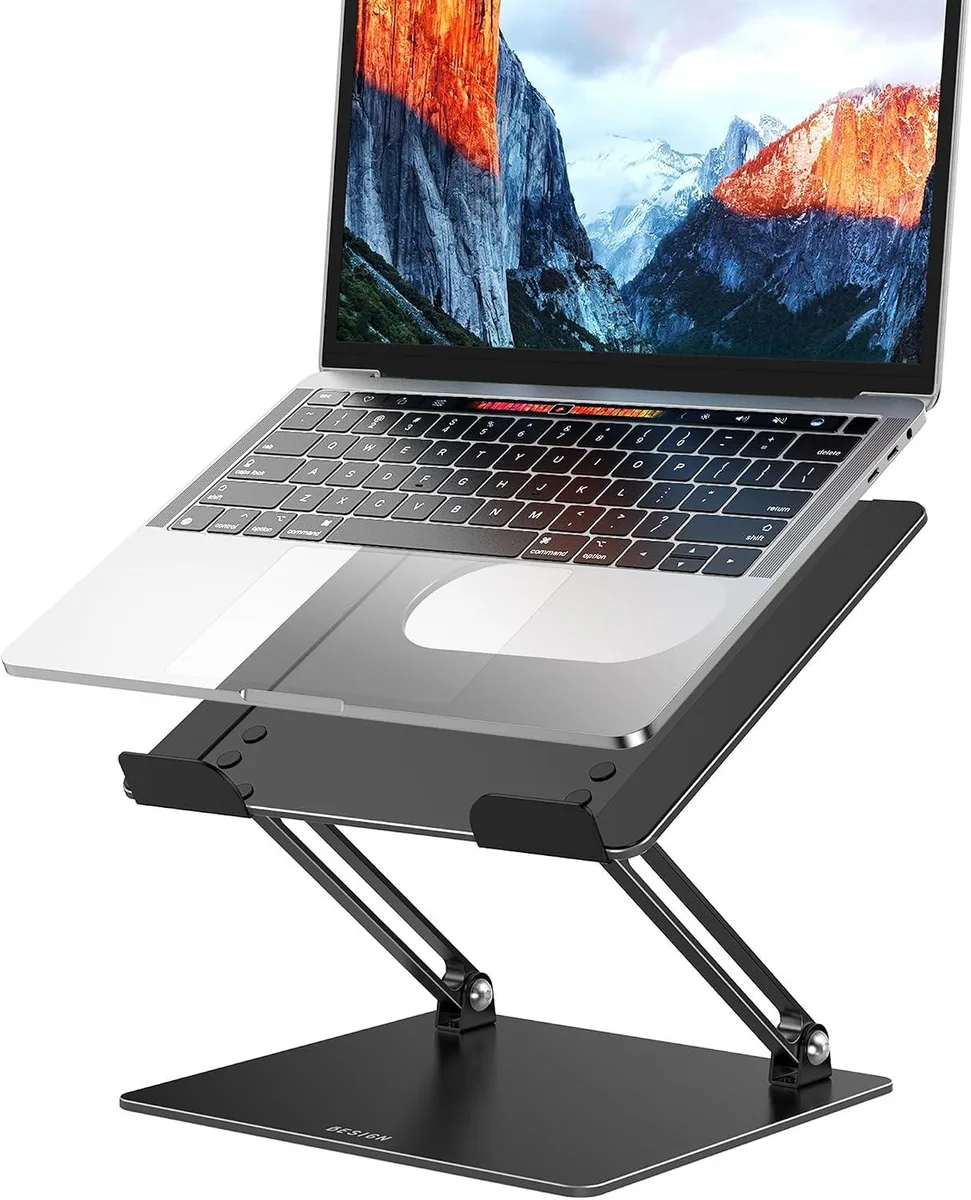 Emazne Emazne LS10 Aluminum Laptop Stand 10-14 inch Black — product photo