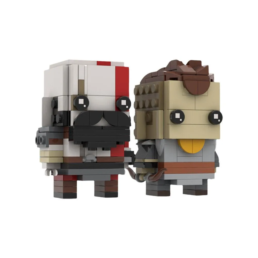 ZITIANYOUBUILD ZITIANYOUBUILD 2-in-1 Kratos + Atreus 269 Pieces MOC Educational Building Set — product photo