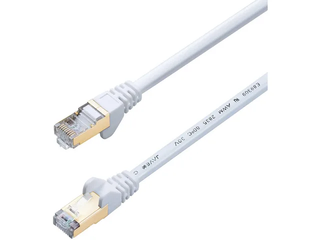 JAVEX JAVEX Cat7 Ethernet Cable 25 ft White — product photo