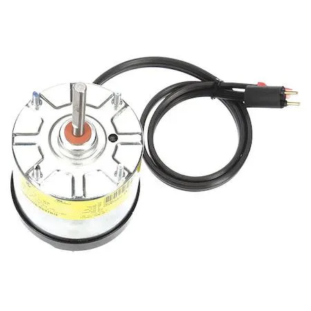 Transparent ECM motor unit bearing housing with steel frame and stud mounts