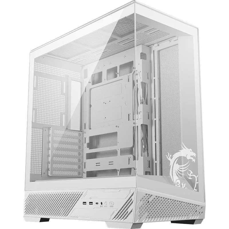 MSI MSI MAG PANO 131L PZ WHITE PC Case — product photo