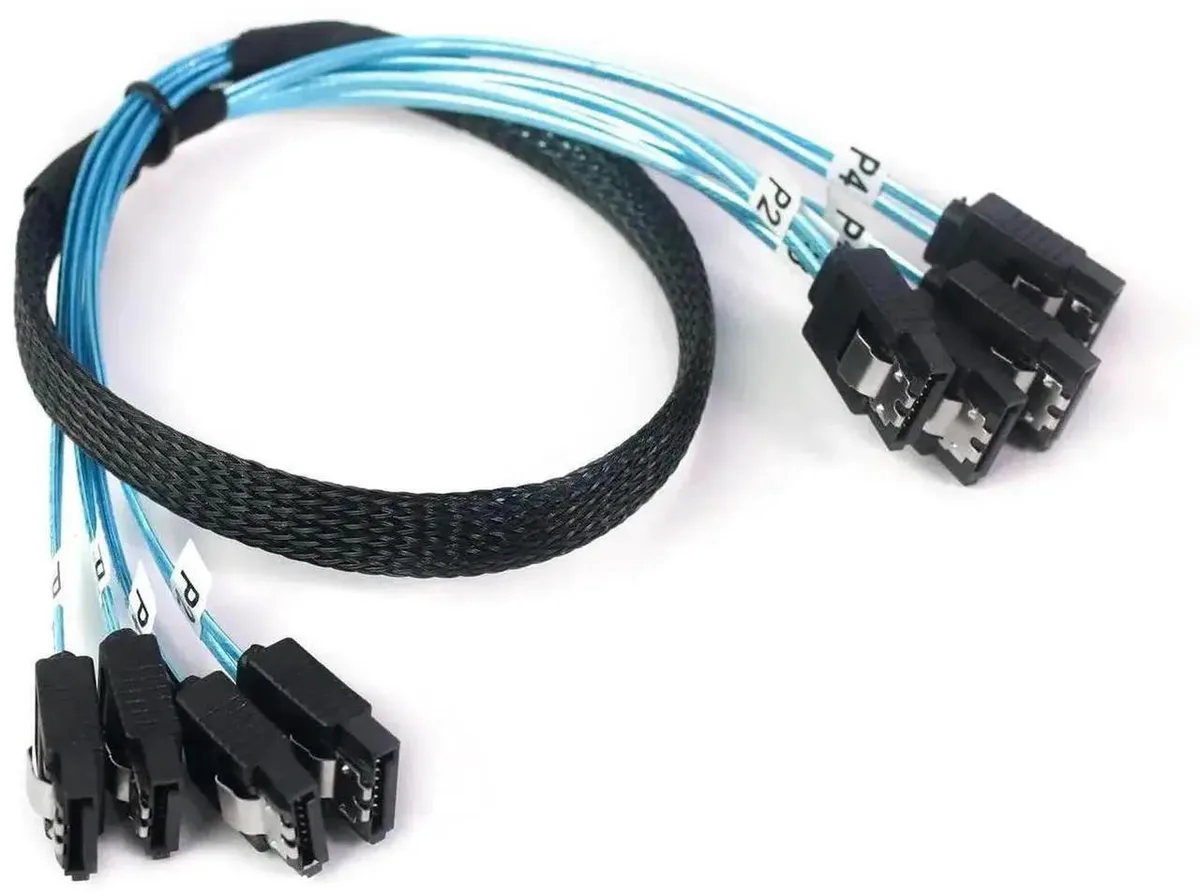 SMUGDESK SMUGDESK SATA III cable 0.5m 4-pack — product photo