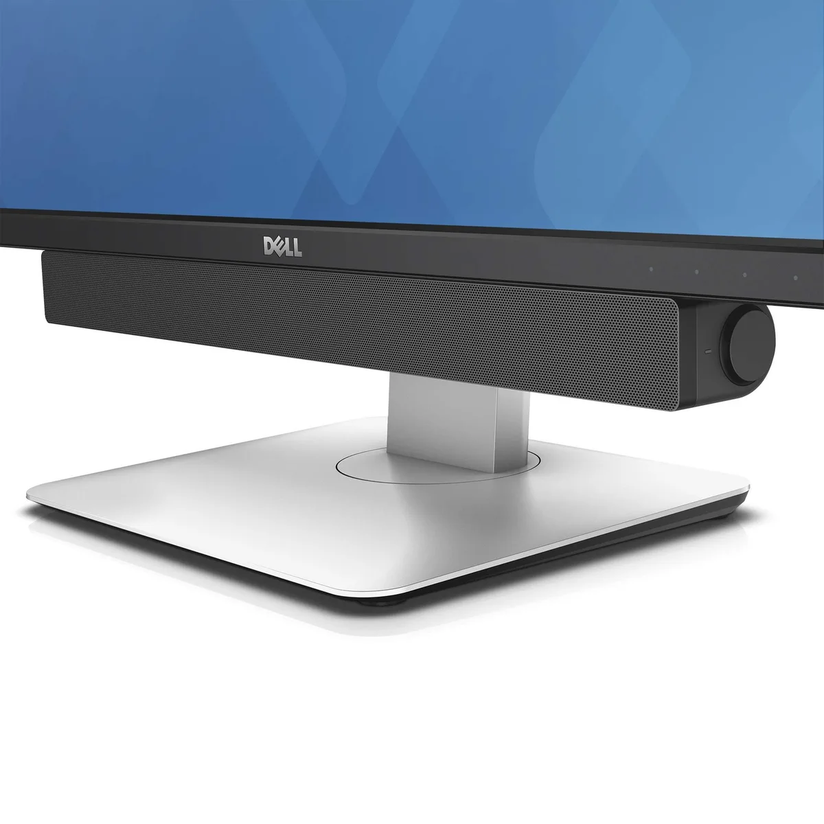 Black Dell AC511M stereo soundbar 15.9 inches long with USB connector