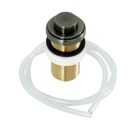 KINGSTON BRASS KINGSTON BRASS KA21VN Air Switch Button, Black Stainless — product photo