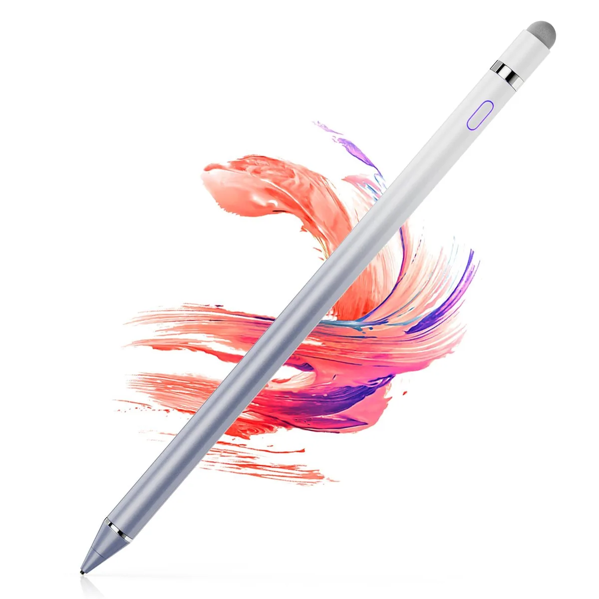 OOCLCURFUL E8910 1.5mm Stylus White Purple — product photo