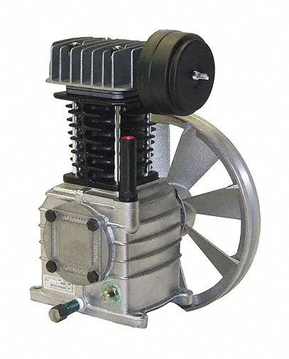 Rolair PMP11K8GR aluminum and cast iron cylinder replacement pump with 10 1/8 inch flywheel