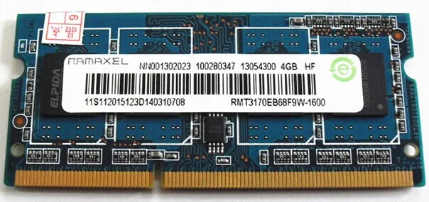 Ramaxel Technology Ramaxel Technology 4GB DDR3L 1600 Laptop Memory SO-DIMM — product photo